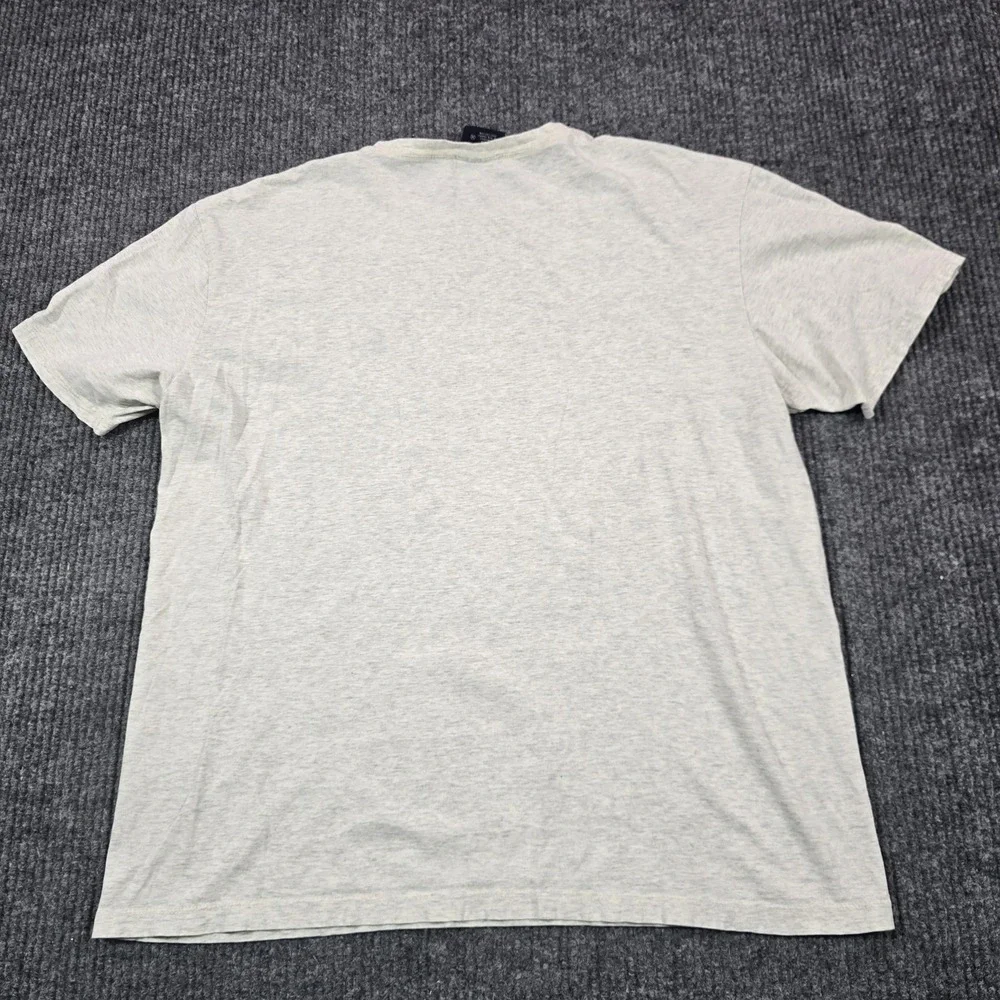 Vintage Polo Ralph Lauren Shirt Mens‎ Medium Gray Short Sleeve Pony Logo Tee Y2K